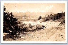 K38/ Salida Colorado RPPC Postcard c1930s Tenderfoot Drive Mountains 496 picture