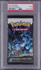 2011 POKEMON BLACK & WHITE FOIL PACK ZEKROM PSA 9 picture