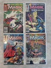 Magik Storm And Illyana #1-4 1983 MARVEL COMICS Set Limited Newsstand RARE picture