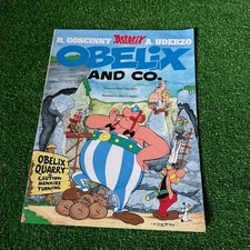 Vintage 2004 Asterix Comic Obelix and Co Goscinny Uderzo Paperback Book UK picture