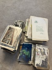 Large Lot 9.5 Lbs of Old Postcards Pamphlet Greeting Cards Ephemera RPPC VTG Etc picture