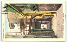 1948 Quebec, Canada Sous-le-Cap Street postcard picture