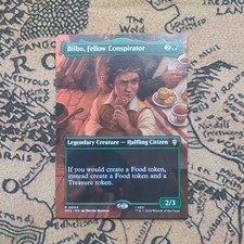 Bilbo, Fellow Conspirator - Borderless - nonfoil - The Hobbit Eternal - MTG picture