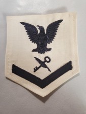 WW11 U.S. Navy Ship's Serviceman Petty Officer 3rd Class rating badge picture