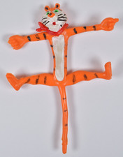RARE Vtg 1970's Tony the Tiger Frosted Flakes Bendable Figure Cereal Premium picture