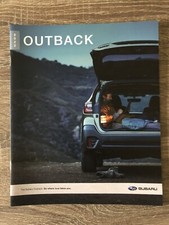 2022 SUBARU OUTBACK 26-page Original Sales Brochure picture