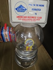 Vintage Ford Gumball machine with Topper 1 Cent picture