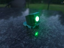 Guy Gardner THE GREEN LANTERN Ring - Replica Prop Ring - Working LED picture