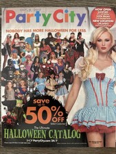 Extremely Rare 2010 Party City Catalog Insert Halloween Vintage Rare picture