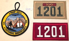 ORANGE COUNTY COUNCIL, FULLERTON CA - Troop 1201 CENTENNIAL-  3pc SET picture
