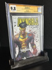 Invincible #1 CGC SS 9.8 Whatnot Edition 2x Signed Kirkham & Ottley picture