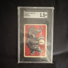 Castell Bros. Ltd. 1954 Circus Snap Elephant Non-Sport Card SGC 1.5 picture