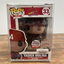 Funko Pop MLB Yadier Molina #33 St. Louis Cardinals Busch Stadium Exclusive picture