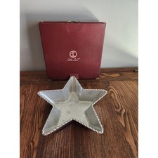 Vintage 2003 ARTHUR COURT Braided Star Aluminum Handcrafted Bowl Candy Dish picture