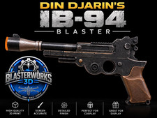 Star Wars Mandalorian Din Djarin IB-94 Blaster 3D Print/Custom Painted/Weathered picture