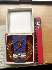 Rostock sporttreffen DDR medal picture