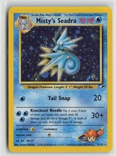 Misty's Seadra (Prerelease) Promo Holo PR 009/132 NM picture