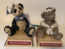2001 Wendell Valentine & Rosemary Gemstone Bear Set 100th Anniversary LTD EDIT picture