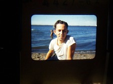 Lot of (243) Vintage 35mm Slides Family Cars Vacations Cabin + 1940s-1990s picture