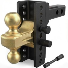 TYT Adjustable Truck Trailer Hitch for 2.5 inch Receiver, 6