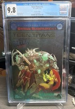 💫 CGC 9.8- Teen Titans, Vol. 6, #12  - 1st app Batman Who Laughs - Sejic Foil picture