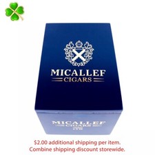 Micallef Toro 6 x 52 Empty Wood Cigar Box 7