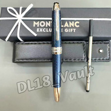 MONTBLANC Meisterstück Solitaire Blue Hour LeGrand Rollerball Pen w/ Box & Pouch picture