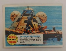 1969 Topps - Man on the Moon Trading Cards #66 Puzzle Excellent Condition  picture