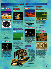 GAMEPRO 1994 Magazine Page Ad Vintage Video Game Quick Hits Preview picture