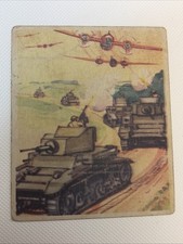 Rare 1938 Goudey Action Gum #53 Tanks In Combat EX-EX+ High Grade picture