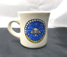 US Navy USS Dwight D. Eisenhower CVN-69 Heavy Victor Diner Mug Mil-Art China Co. picture