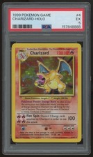 1999 Pokemon Charizard Base Set Unlimited Holo #4 PSA 5 (F) picture