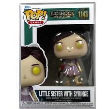 HORROR HALLOWEEN Funko Pop Cave BIOSHOCK LITTLE SISTER with Syringe in Protector picture