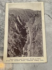 Vintage Postcards  (3)Unused Colorado Black Canyon/ Curecanti & The Pallisades. picture