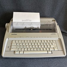 Correctonic Brother GX-6750 Electronic Typewriter - Working picture