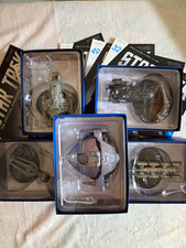 5 Star Trek Eaglemoss Ships  Never Removed One Price For All 22,29,32,49,99 picture