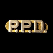 VINTAGE P.P.D. DEPARTMENT BADGE picture