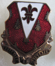 Army DI DUI SB screwback 1930s design pre-ww2  10th ENGINEER BATTALION  nhm picture