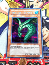 Sinister Serpent sdd-002 (NM+) Prismatic-Secret Rare Yu-Gi-Oh picture