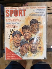 SPORT Magazine Special Issue – 100 Years of Baseball – May Edition – Sandy Koufa picture