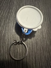 Tupperware Smidget Miniature Thatsa Wonderlier Bowl Blue White Bowl Key Chain picture