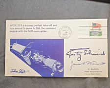 Apollo 9 Crew Signed Launch Cover McDivitt Scott Schweickart 1969 Facsimile picture