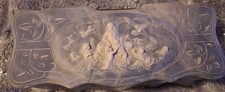 VTG Incolay Stone Handcrafted  Cherubs  Trinket Jewelry Box Usa Real Genuine picture