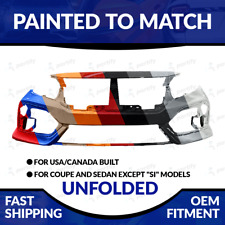 NEW Painted 2019-2021 Honda Civic Sedan/Coupe Unfolded Front Bumper USA/Canada picture