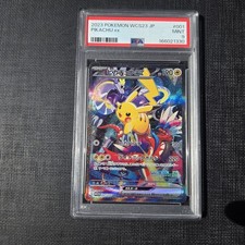 Pokemon Card - Pikachu ex 001/030 WCS23 Yokohama Deck Promo Holo JP - PSA 9 picture