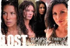 Lost Seasons 1 Thru 5 2009 Rittenhouse Archives Promo Card P2 Evangeline Lilly picture