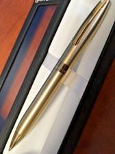 Sheaffer Legacy Heritage Brushed Gold Plate Ballpoint Pen - Made in Germany picture