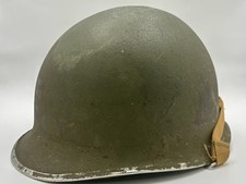 WW2 Front Seam Radio Operator M1 Helmet picture
