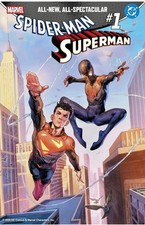 MARVEL/DC: SPIDER-MAN/SUPERMAN #1 JEROME OPENA 1:50 INCENTIVE VARIANT 2026 🔥🔥 picture