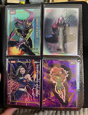 Topps Marvel Topps Chrome Finest 32-Card Lot Spider-Man Hulk Thanos Parallel picture